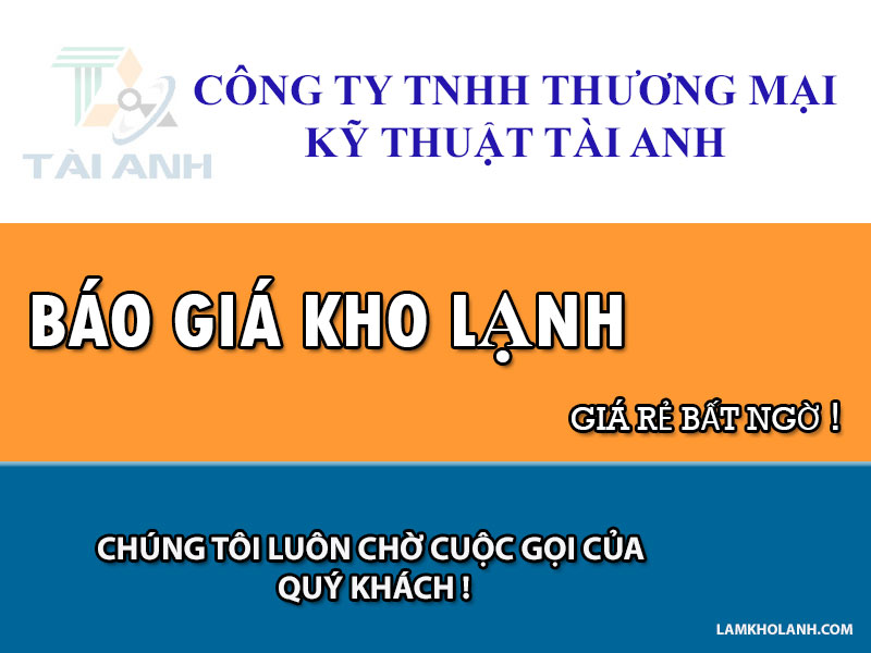 Báo giá lắp đặt kho lạnh Công Nghiệp mới nhất năm 2019,2020